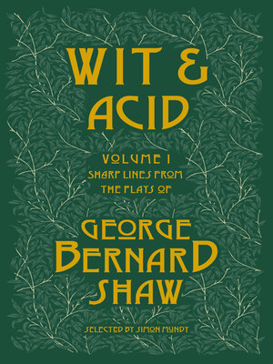 cover image of Wit and Acid